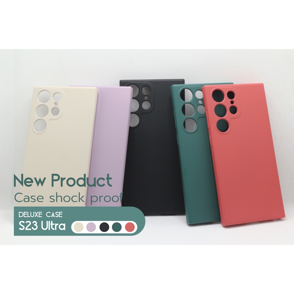 Dapad DELUXE CASE S24 ULTRA /S23 ULTRA เคสหนังนิ่ม คลุมกล้อง มีหลายสี จับถนัดมือ เคสกันรอย - รูปที่ 4
