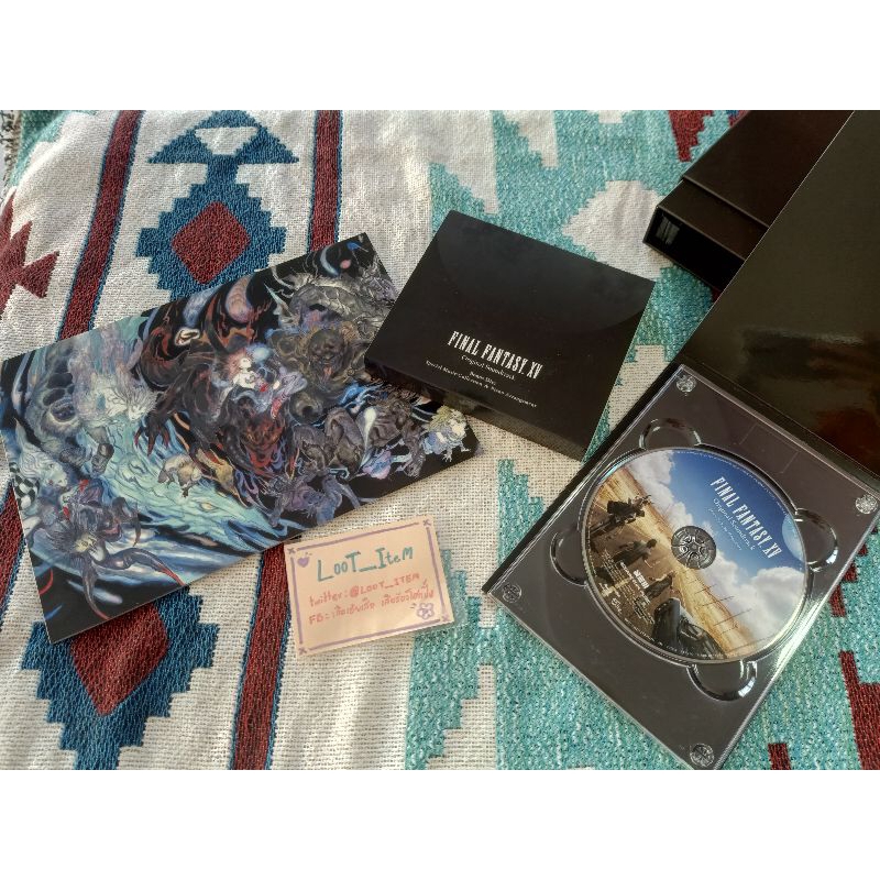 Final Fantasy XV Original Soundtrack Limited Edition 2 Blu-Ray + CD Yoko Shimomura
