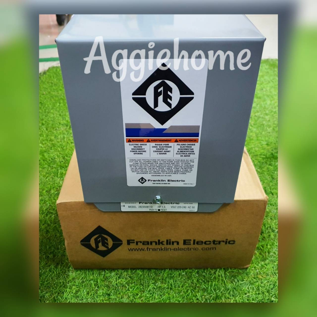 FRANKLIN กล่องคอนโทรล ปั๊มบาดาล รุ่น 1.5HP (แรงครึ่ง) Franklin Electric ของแท้100% กล่องควบคุม