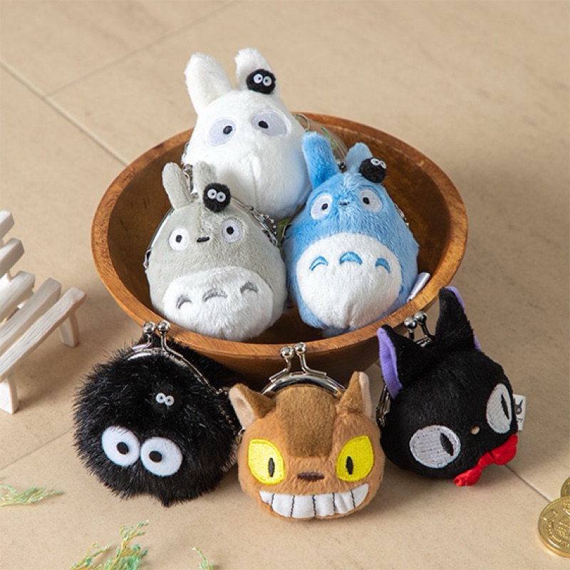 พร้อมส่ง!!! พวงกุญแจกระเป๋าป๊อกแป๊ก Totoro จาก My neighbour Totoro