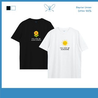 You are my เสื้อคู่ Couple Tshirt Regular Unisex  Cotton 100…