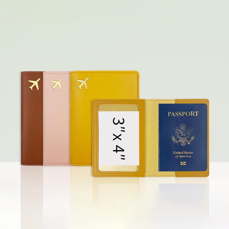 🌈ส่งไวจากไทย🌈ซองใส่ Passport ปกพาสปอร์ต ซองใส่หนังสือเดินทางPassport หนัง PU คุณภาพดี พร้อมส่ง