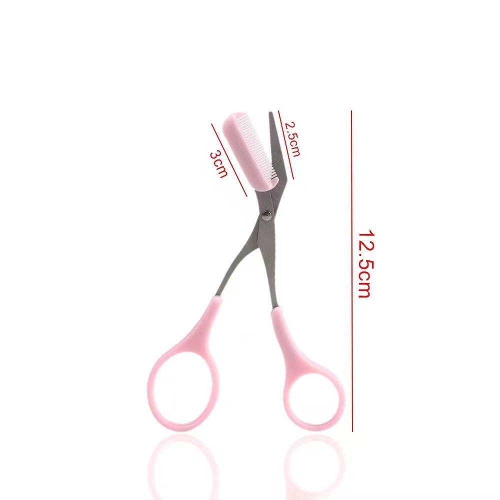 กรรไกรตัดแต่งคิ้วmini กรรไกรแต่งคิ้ว อุปกรณ์สำหรับแต่งหน้า - รูปที่ 7