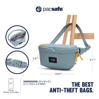 Pacsafe GO Anti-Theft Sling Pack กระเป๋ากันขโมย กระเป๋าสะพายสลิง สำหรับเดินทางและใช้งานทุกวัน