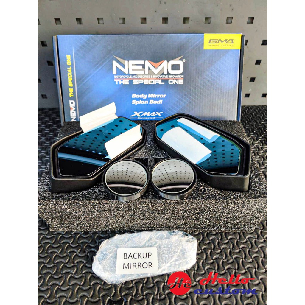 กระจกย่อ กระจกหลบจ่า NEMO XMAX300 2023-2024 มีเกรด A & B