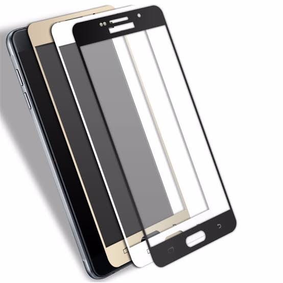 ฟิล์มกระจก ใสขอบดำแบบเต็มจอ samsung A510 A520 A710 A720 J2Prime J2Pro  J2 J2core J4 2018 J4Plus J6Pl