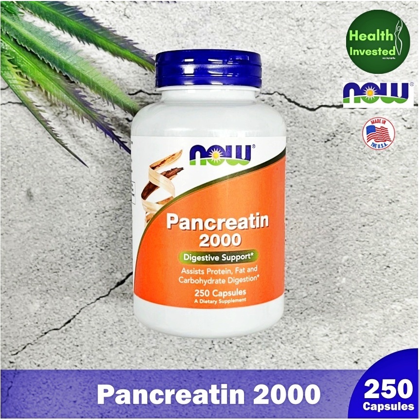 Now Foods Pancreatin 2000