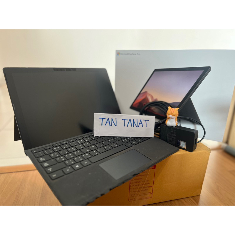 Surface Pro 7 i5 gen 10 256 มือสองสภาพดีมาก!! black edition