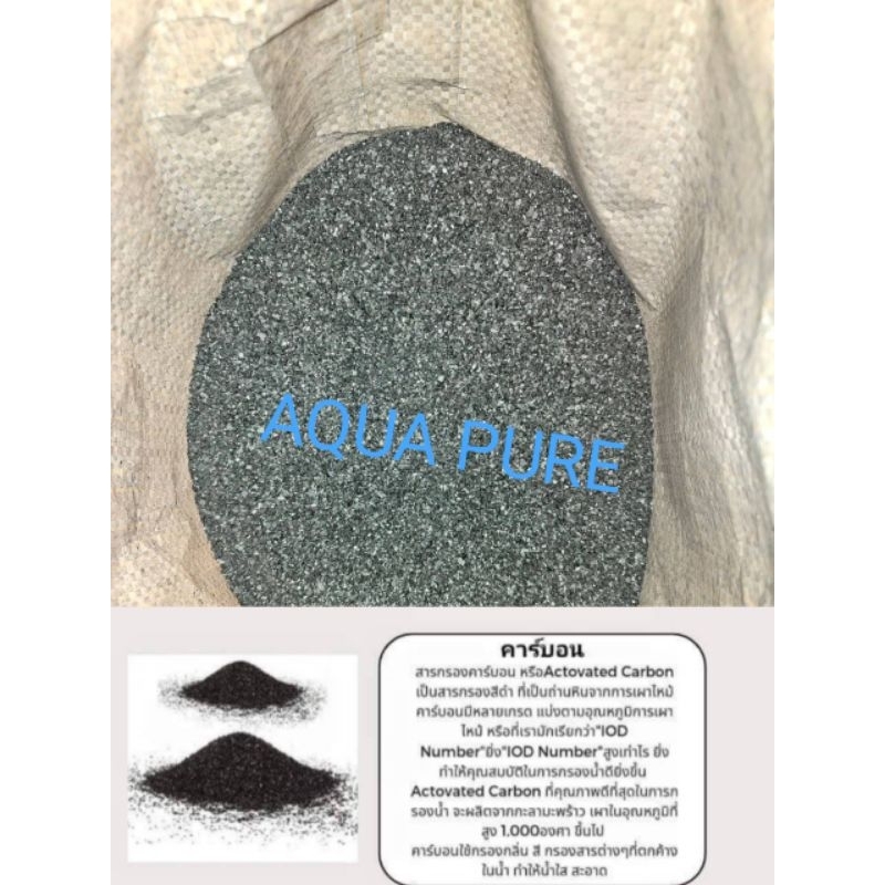 สารกรองคาร์บอนฟู้ดเกรด ID 1000