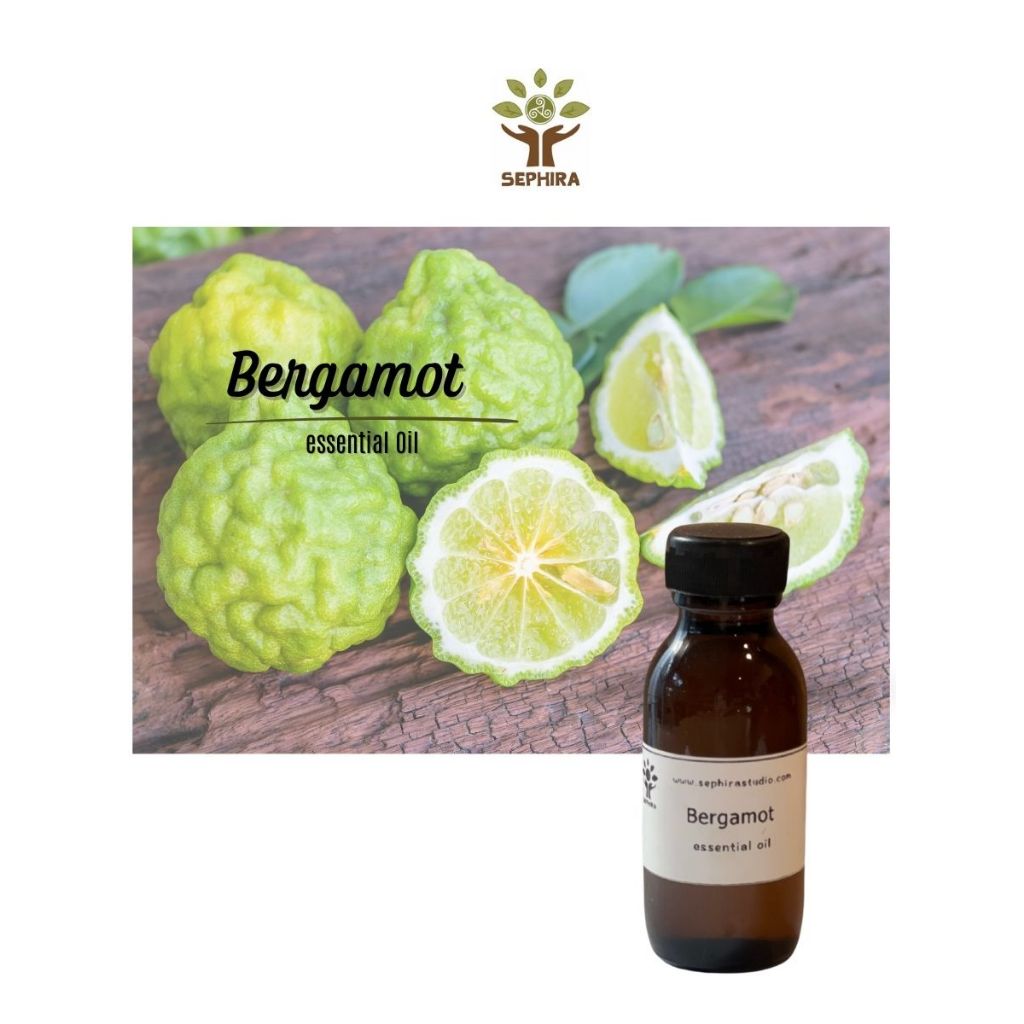 น้ำมันหอมระเหย กลิ่นเบอร์กามอท Bergamot essential oil มะกรูดฝรั่ง ใช้ทำแชมพู ทำน้ำหอม