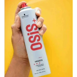 สเปรย์ Schwarzkopf Osis Freeze Strong Hold Hairspray 300ml. ชวาร์สคอฟ โอซิส+ ฟรีซ สตรอง โฮลด์ แฮร์สเปรย์ ชวาส