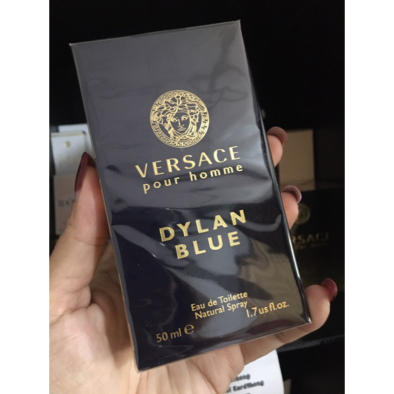 Versace Dylan Blue Pour Homme EDT 50 ml. กล่องซีล