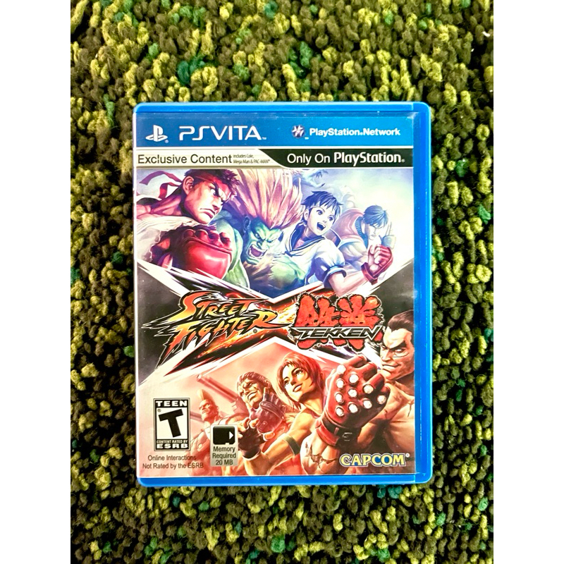 แผ่นเกม Ps Vita มือสอง / Street Fighter X Tekken / zone 1