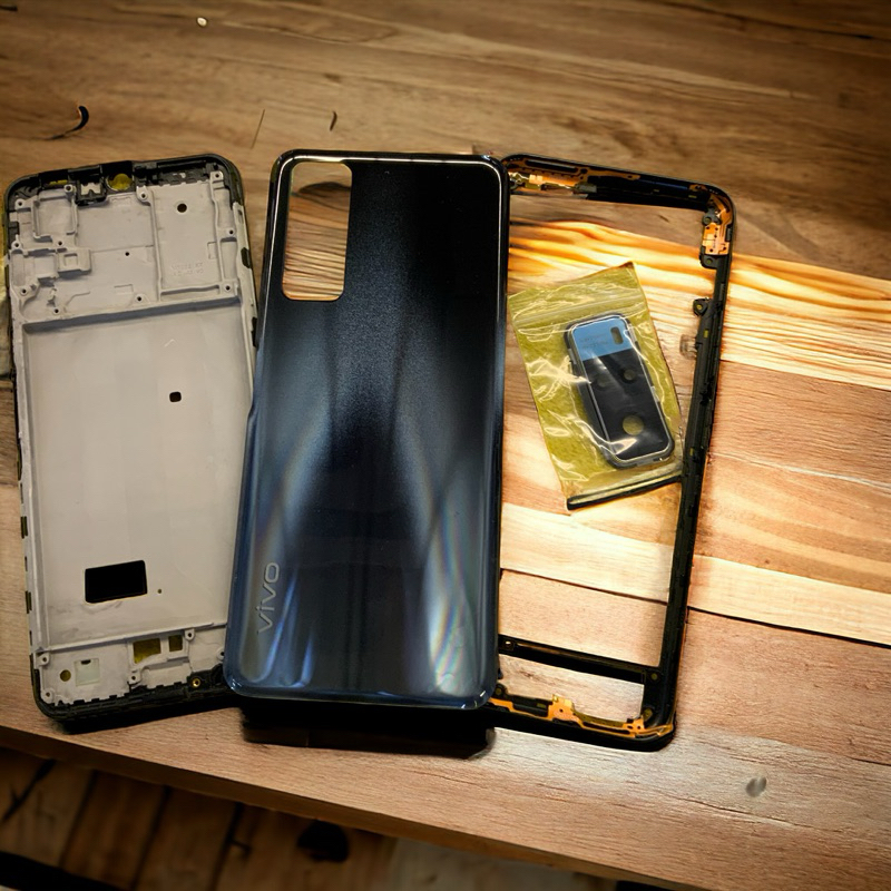 บอดี้ Vivo Y31 (2021) บอดี้ครบชุด Vivo Y31 (2021) ฝาหลัง Vivo Y31 (2021) พร้อม ปุ่มข้าง และ เลนส์กล้