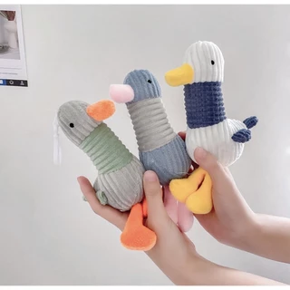 🦆พร้อมส่ง🦆พวงกุญแจจี้ตุ๊กตาเป็ดน่ารักสไตล์เกาหลี