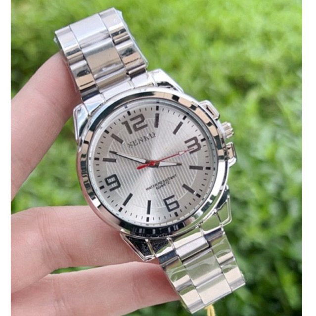 SENKQ ขนาด 42mm รุ่นใหม่ ของแท้พร้อมส่งจากไทย นาฬิกากันน้ำ