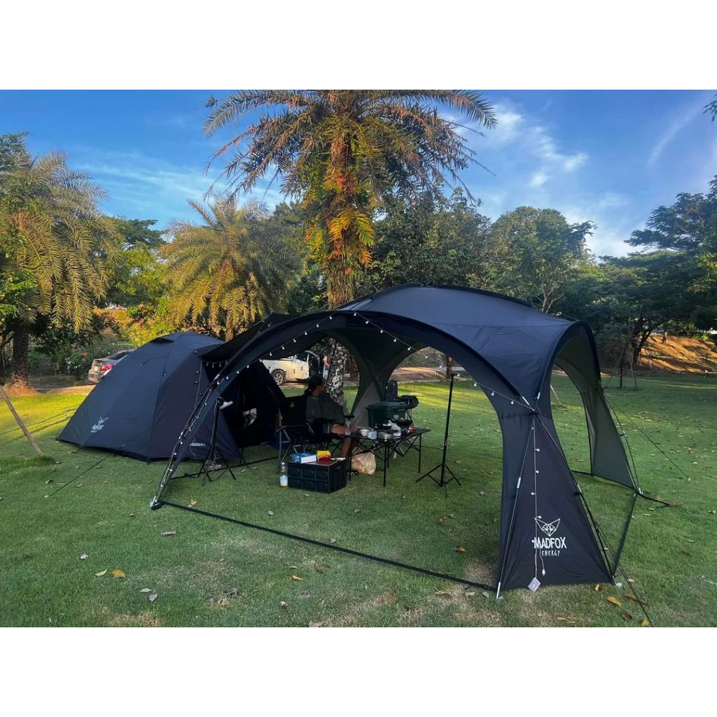 โดมทาร์ป Madfox 4.1*4.1 เมตร รับประกัน 3 ปี อะไหล่ฟรี