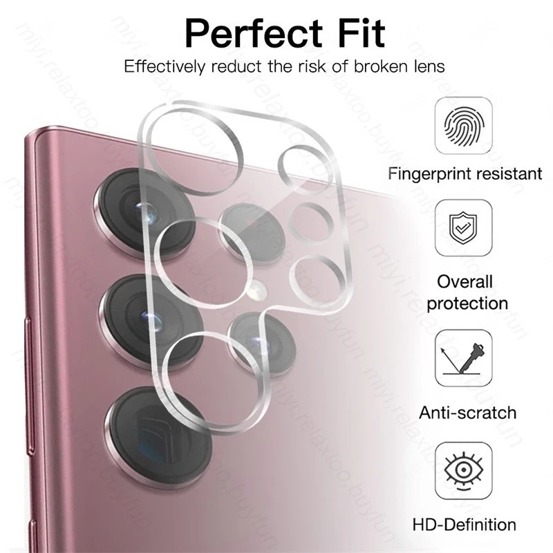 film for Samsung galaxy S24Ultra / S24Plus / S24 ฟิล์มกระจกเลนส์กล้องกันกระแทก
