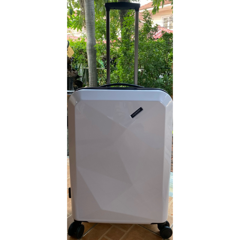 กระเป๋าเดินทาง Caggioni ขนาด 24 นิ้ว CitiBank(UOB)สีขาว twotone