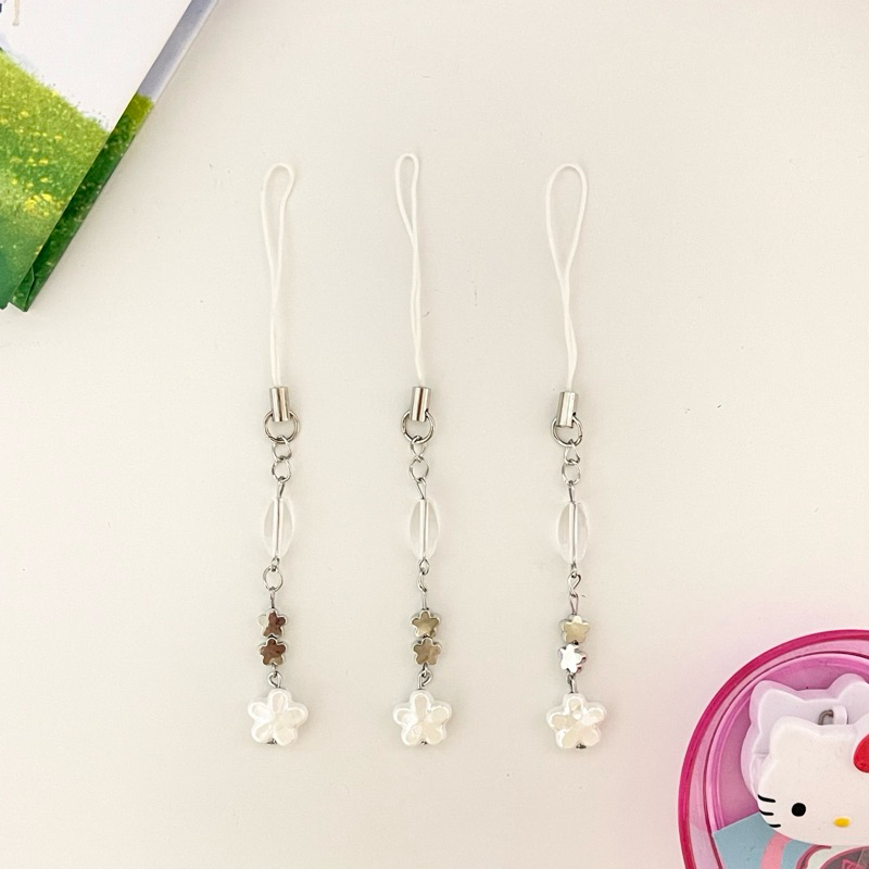 ( new! ) Sawako phone charm ver.2 🌸🍡 | พวงกุญแจลูกปัด keychain ที่ห้อยโทรศัพท์ พวงกุญแจ Kimi ni Todo