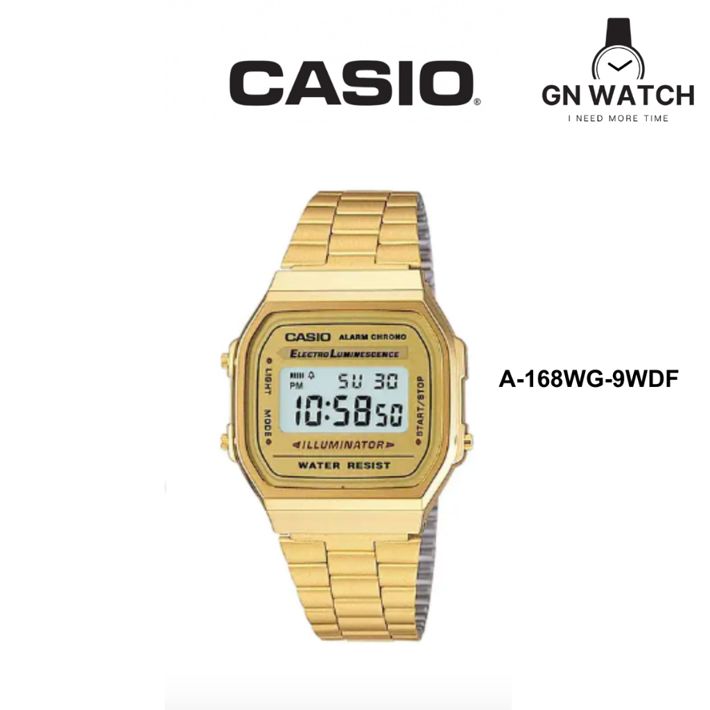 นาฬิกา GENERAL รุ่น A-168WG-9WDF