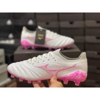 รองเท้าบอลMizunoงานJapan หนังนุ่มน้ำหนักเบาแข็งแรงสินค้าตรงป…