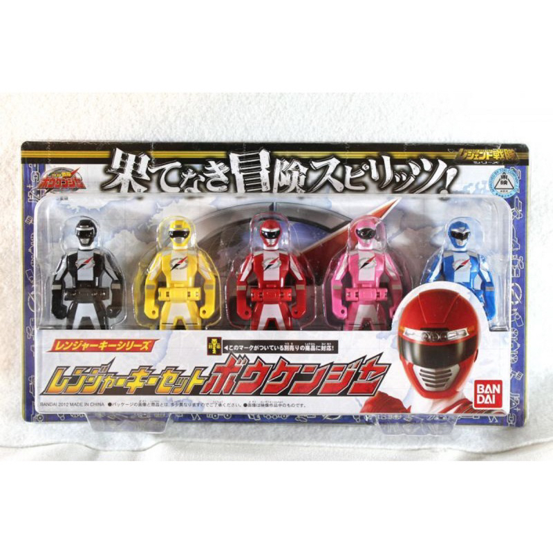 ของเล่นเซ็นไต โกไคเจอร์ เรนเจอร์คีย์ Kaizoku Sentai Gokaiger - Legend Sentai Ranger Key Series Range