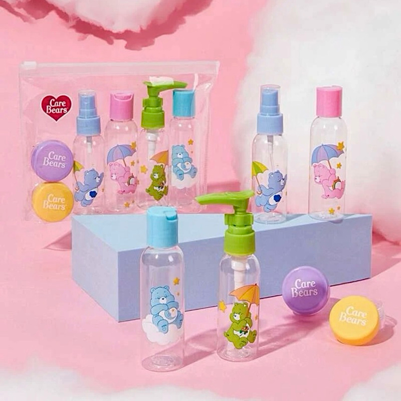 [พร้อมส่ง] Care Bears & The Power puff Girls ของแท้💯 เซ็ตขวดสเปรย์ พกพา 6 ชิ้น 🧸 แคร์แบร์