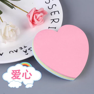 กระดาษโน็ต มีกาวในตัว แพ็ค 100 แผ่น 4 สี กระดาษโน๊ต sticky note อุปกรณ์การเรียน