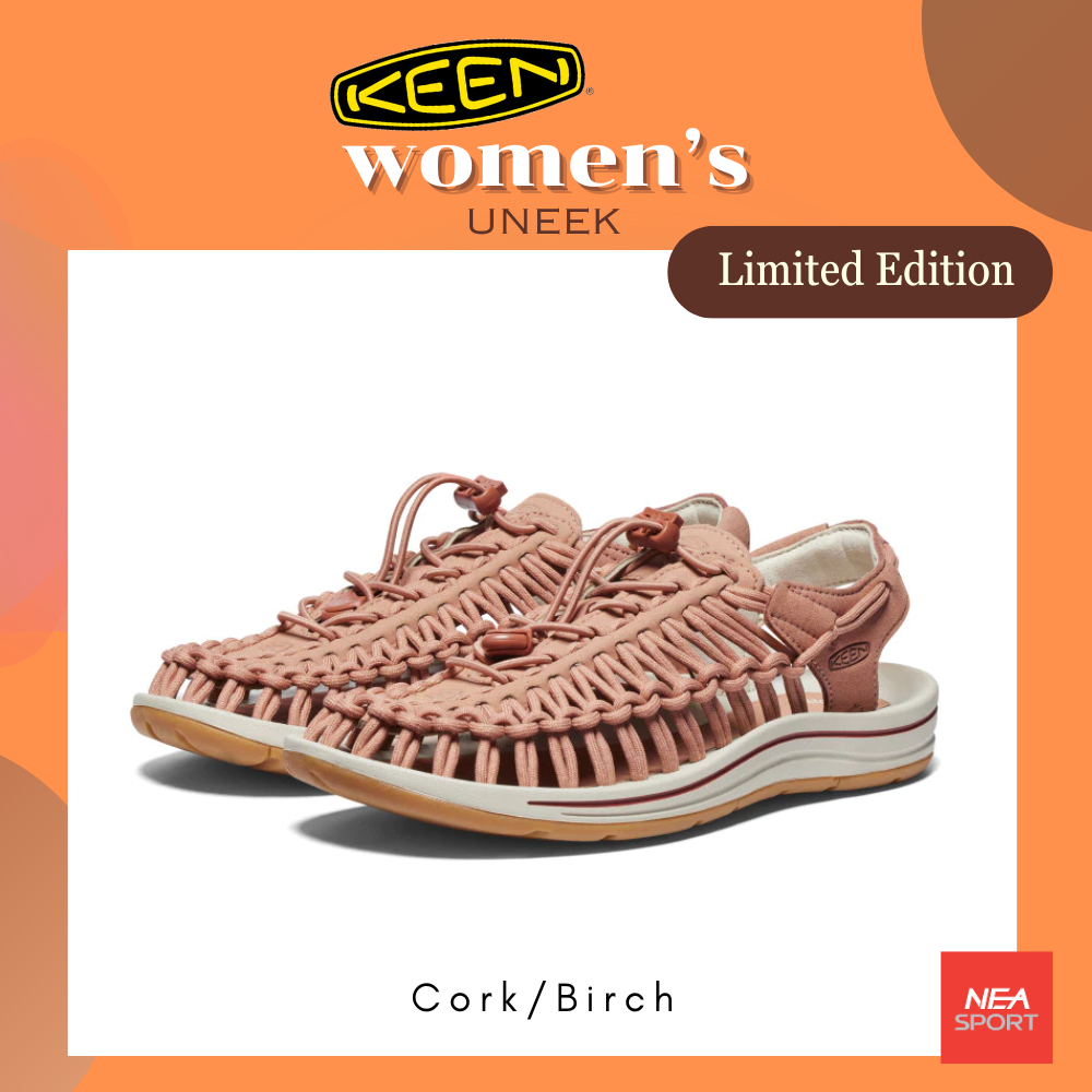 [ลด30% เก็บโค้ด 2509FASHDD] KEEN Women's UNEEK - Cork/Birch รองเท้า คีน แท้ รุ่นฮิต ผู้หญิง
