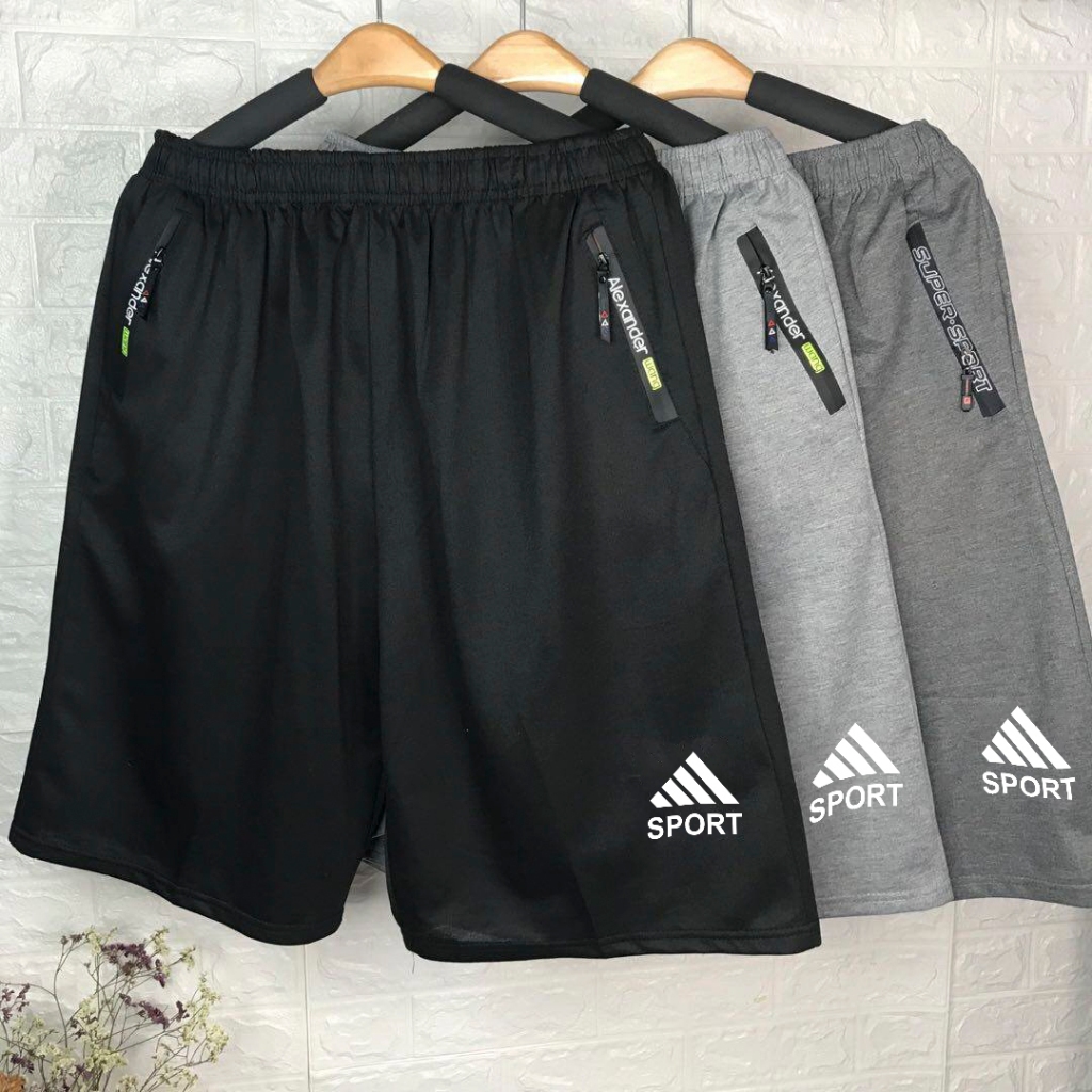 [ใหม่🔥] กางเกงขาสั้นผ้ากีฬาผู้ชาย สไตล์ลำลอง ใส่ได้ทั้งออกกำลังกายและลำลอง [พร้อมส่งในไทย] - รูปที่ 2