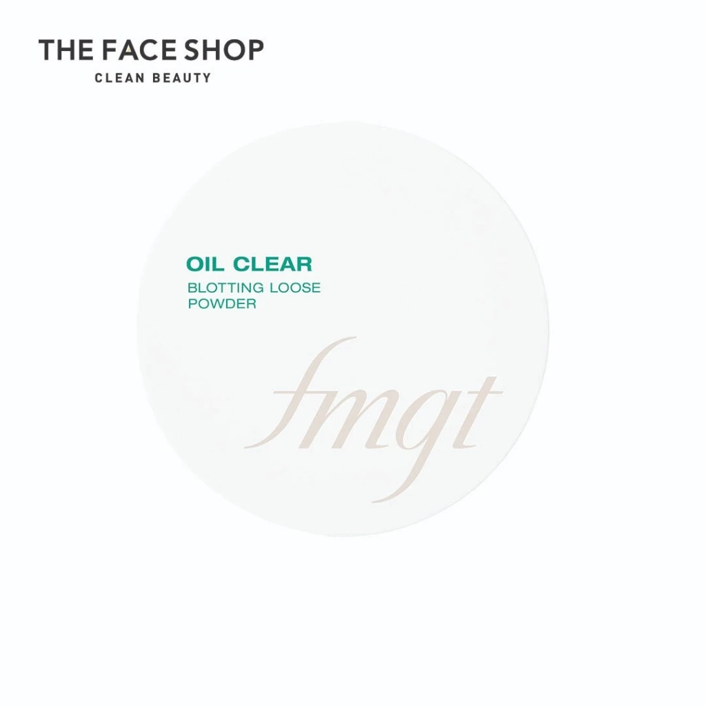 THE FACE SHOP OIL CLEAR BLOTTING LOOSE POWDER (แป้งฝุ่นโปร่งแสง)