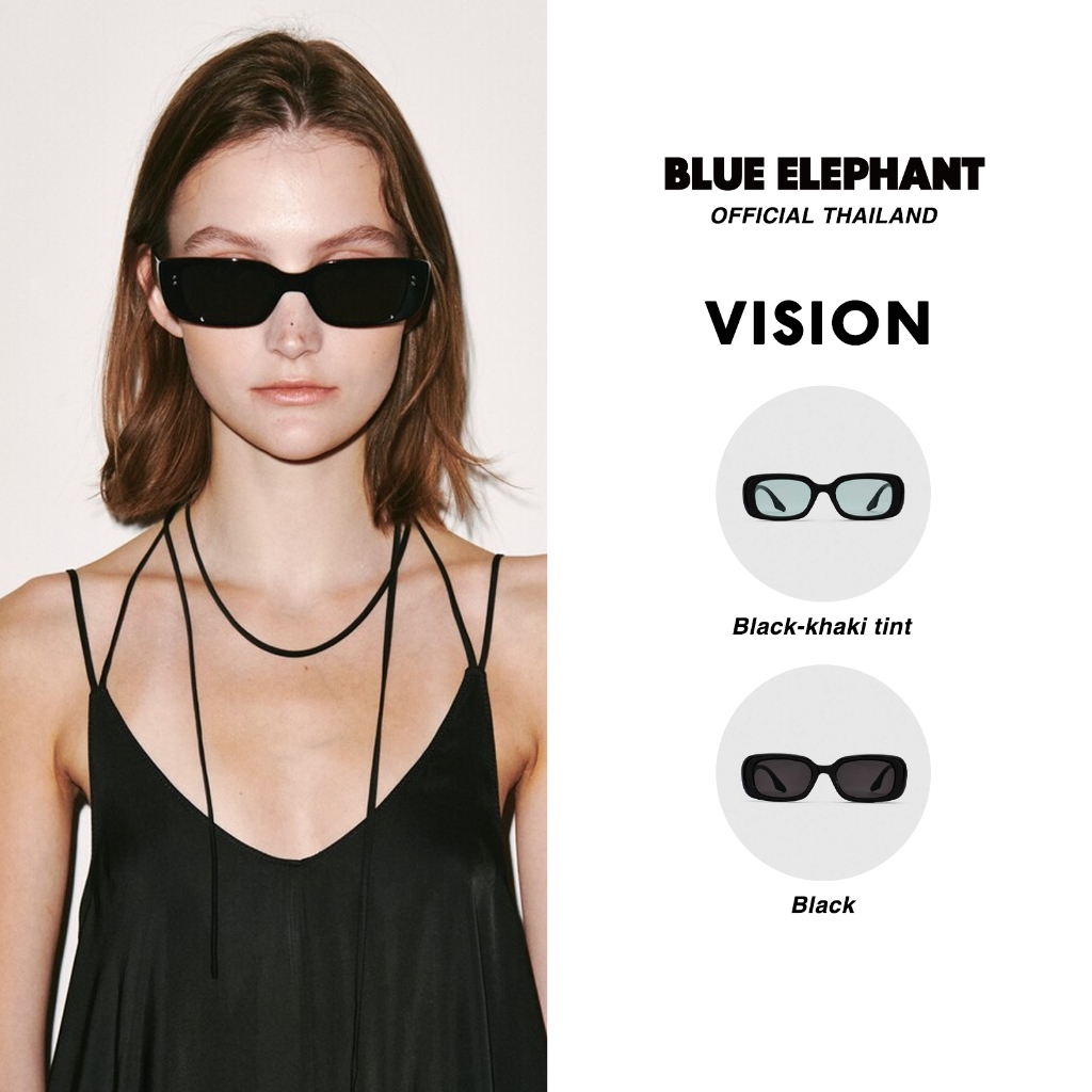 แว่นตากันแดด BLUE ELEPHANT - VISION (Black, Black-Khaki, Black-Orange Tint)