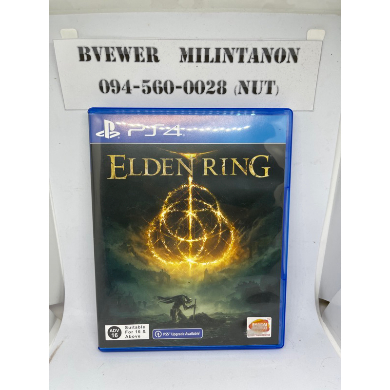 แผ่น PS4 เกม ELDEN RING ซัพภาษาไทย (PS5 UPGRADE)