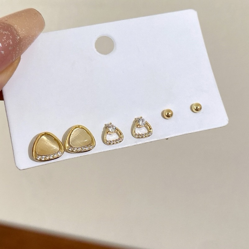 triangle set - morning.earrings