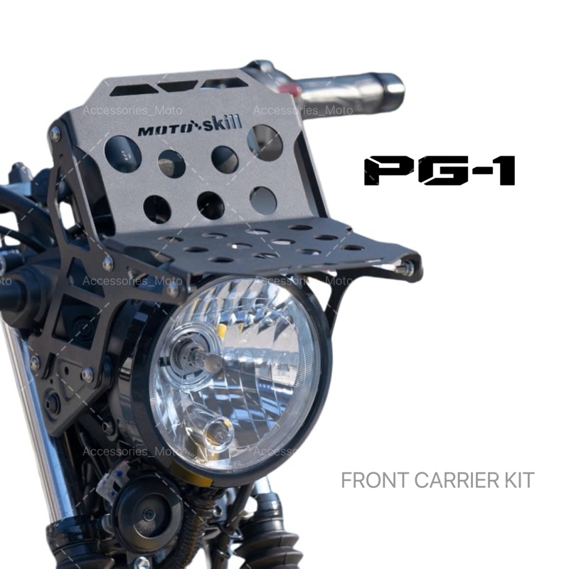 ตะแกรงเสริมหน้า Moto Skill สำหรับ YAMAHA PG-1 / FRONT CARRIER KIT FOR YAMAHA PG-1