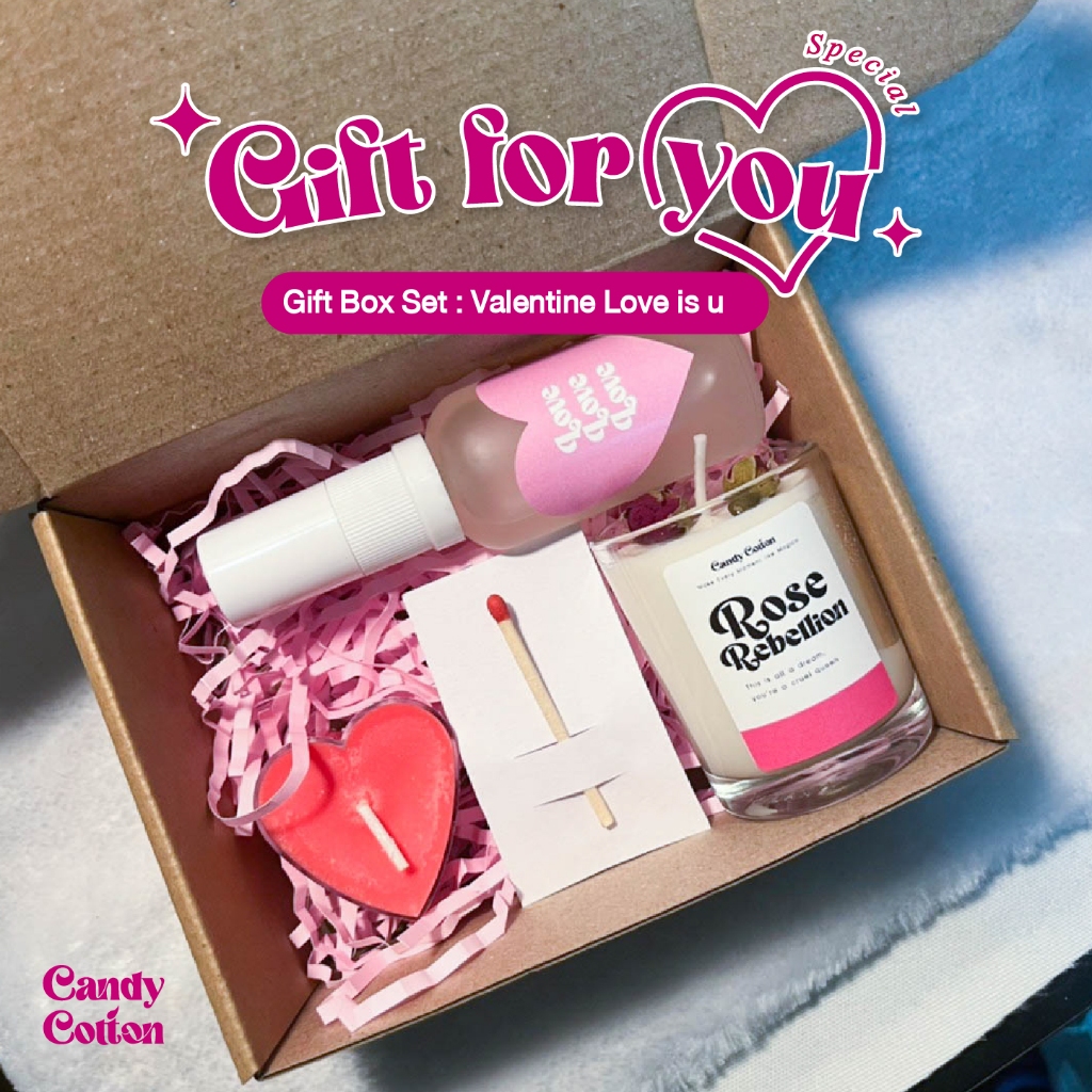 Gift Sets Valentine Love is you : ของขวัญวันวาเลนไทน์ สุดประทับใจ สำหรับคนพิเศษ สื่อความหมายดีๆ สำหรับคนสำคัญ