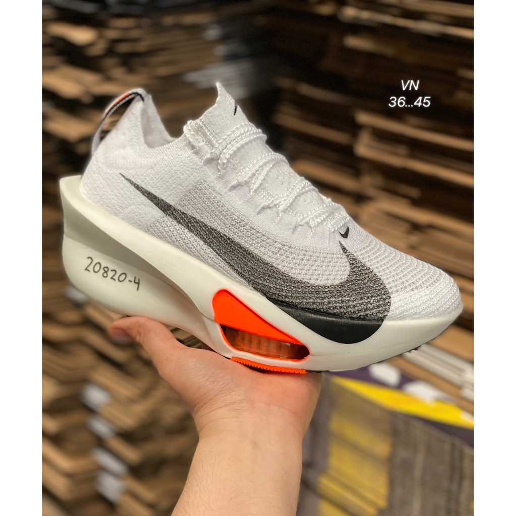 โปรโมชั่นเดือดๆ รองเท้ากีฬา ใส่วิ่ง Alphafly3 Sz.36-45 (สินค้าถ่ายจากงานจริง) พร้อมกล่อง+ถุงผ้า V74A104