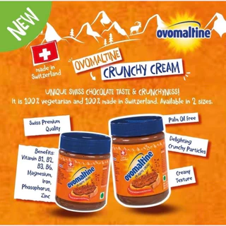 พร้อมส่ง!!!โอวัลติน ครั๊นชี่ ครีม Ovomaltine crunchy cream 240/380g แท้ 💯% exp 02/27