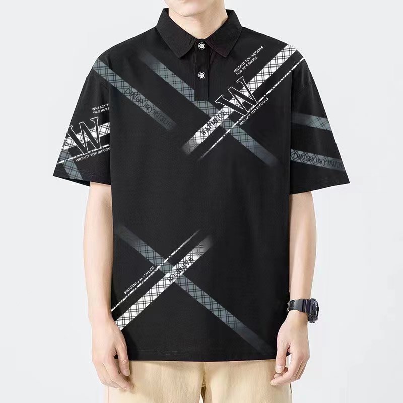 AVONE เสื้อ​คอปก​ เสื้อ​โปโล เสื้อแขนสั้น ผ้าดีสวมใส่สบาย M50