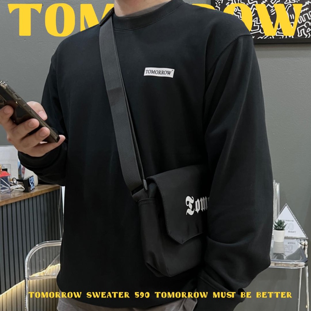 TOMORROW-เสื้อแขนยาว Sweater รุ่น T-5007  BOXX