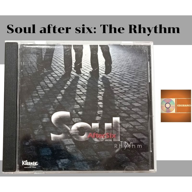 ซีดีเพลง cd อัลบั้มเต็ม วง Soul After Six  อัลบั้ม The Rhythm ค่าย bakery music