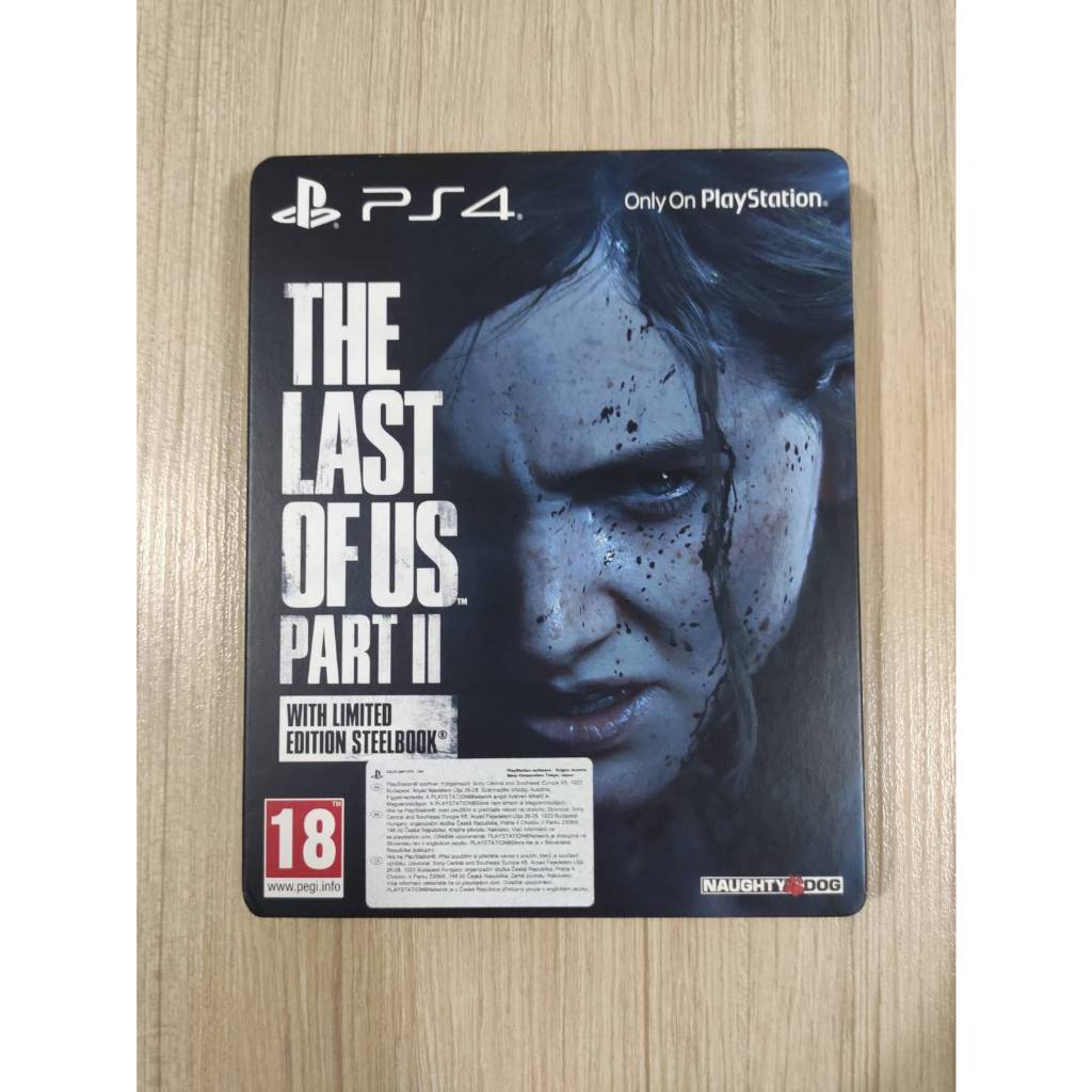 มือสอง PS4 The Last of Us Part 2 with Limited Edition steelbook RARE Zone 2 ซับ Eng กล่องเหล็ก สภาพด