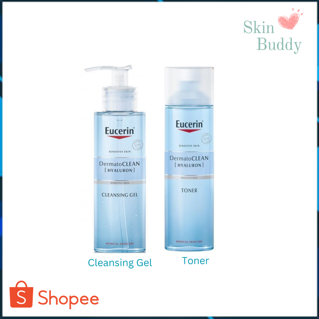 Eucerin DermatoCLEAN [Hyaluron] Cleansing Gel / Toner