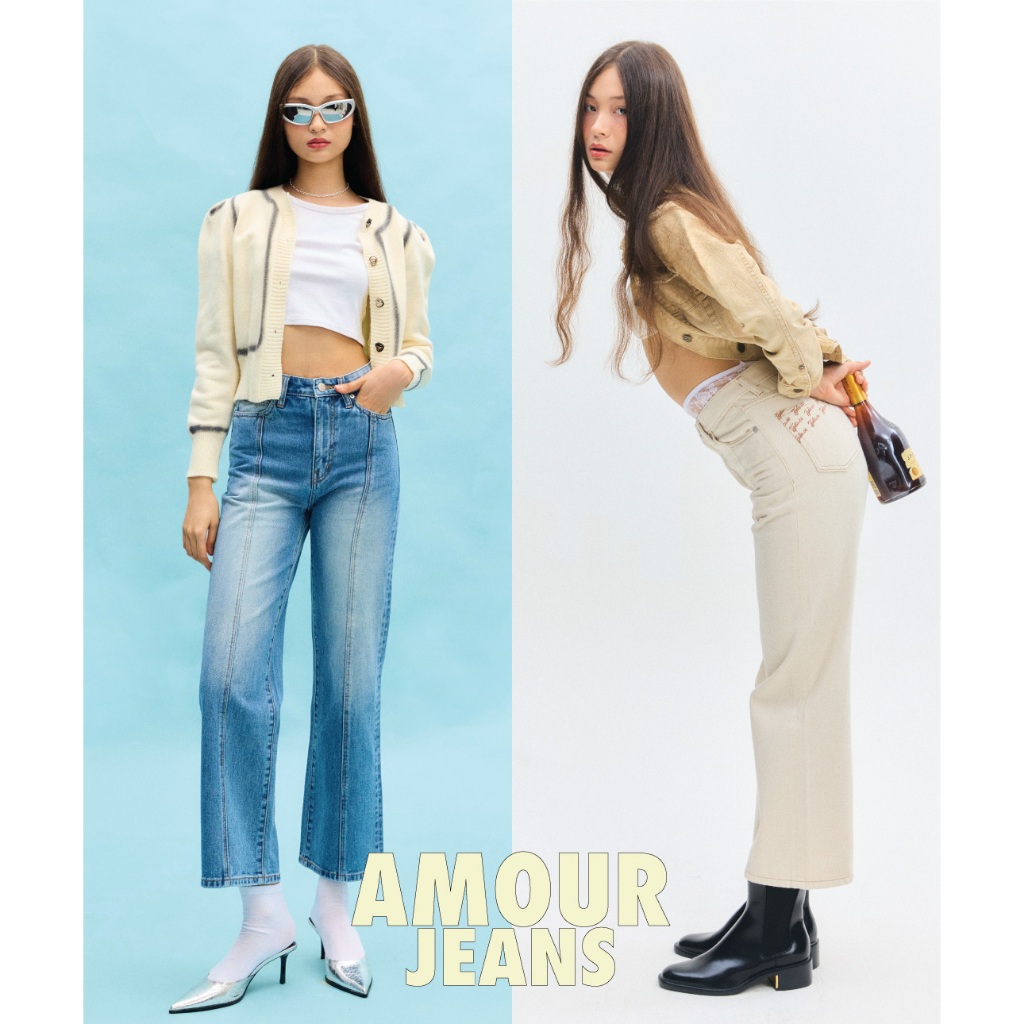 TGDA.CO - กางเกงยีนส์ Body Girl รุ่น Amour Jeans (พร้อมส่ง)