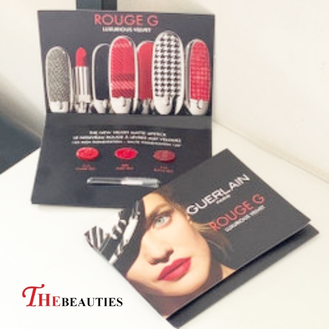 ✅ Guerlain Rouge G Luxurious Velvet Matte Lipstick 💄  (3 x 0.25g.)  ลิปสติก Rouge