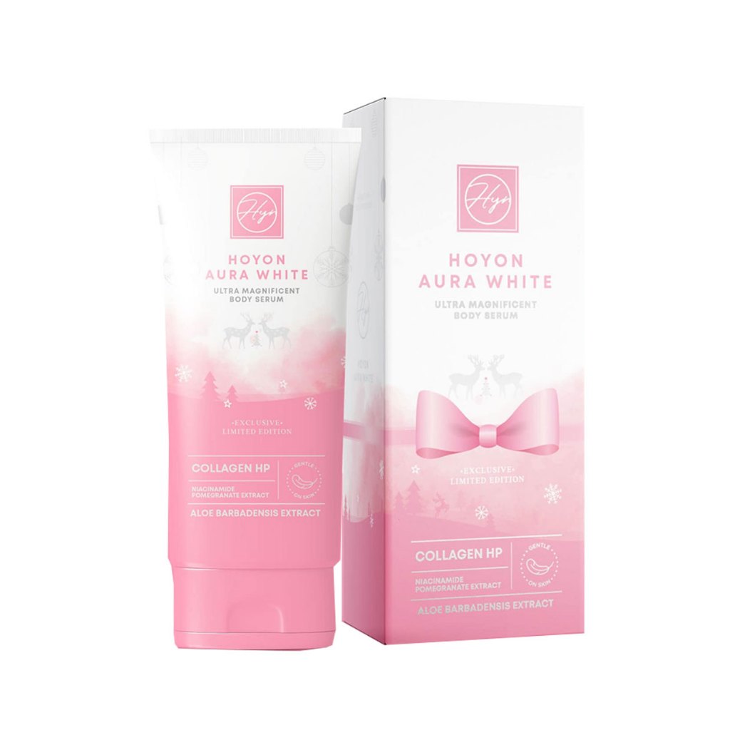 โลชั่นโฮยอน ออร่าไวท์ Hoyon Aura white 280ml. โฮยอน