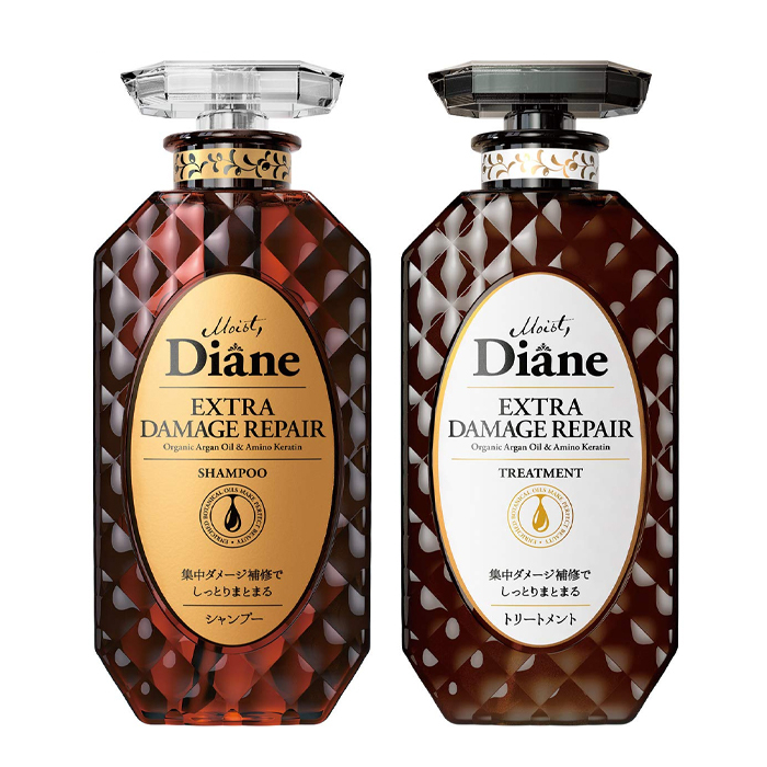 Moist Diane Shampoo & Treatment ไม่มีซิลิโคน 450 ml