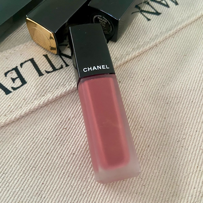 โล๊ะโต๊ะแป้ง ลิป Chanel ROUGE ALLURE INK สี 196 - PRÉCIEUX