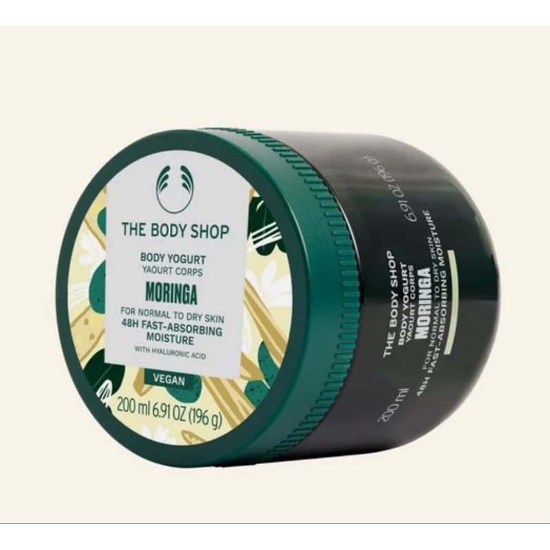 พร้อมส่ง The body shop Moringa body yogurt 200ml